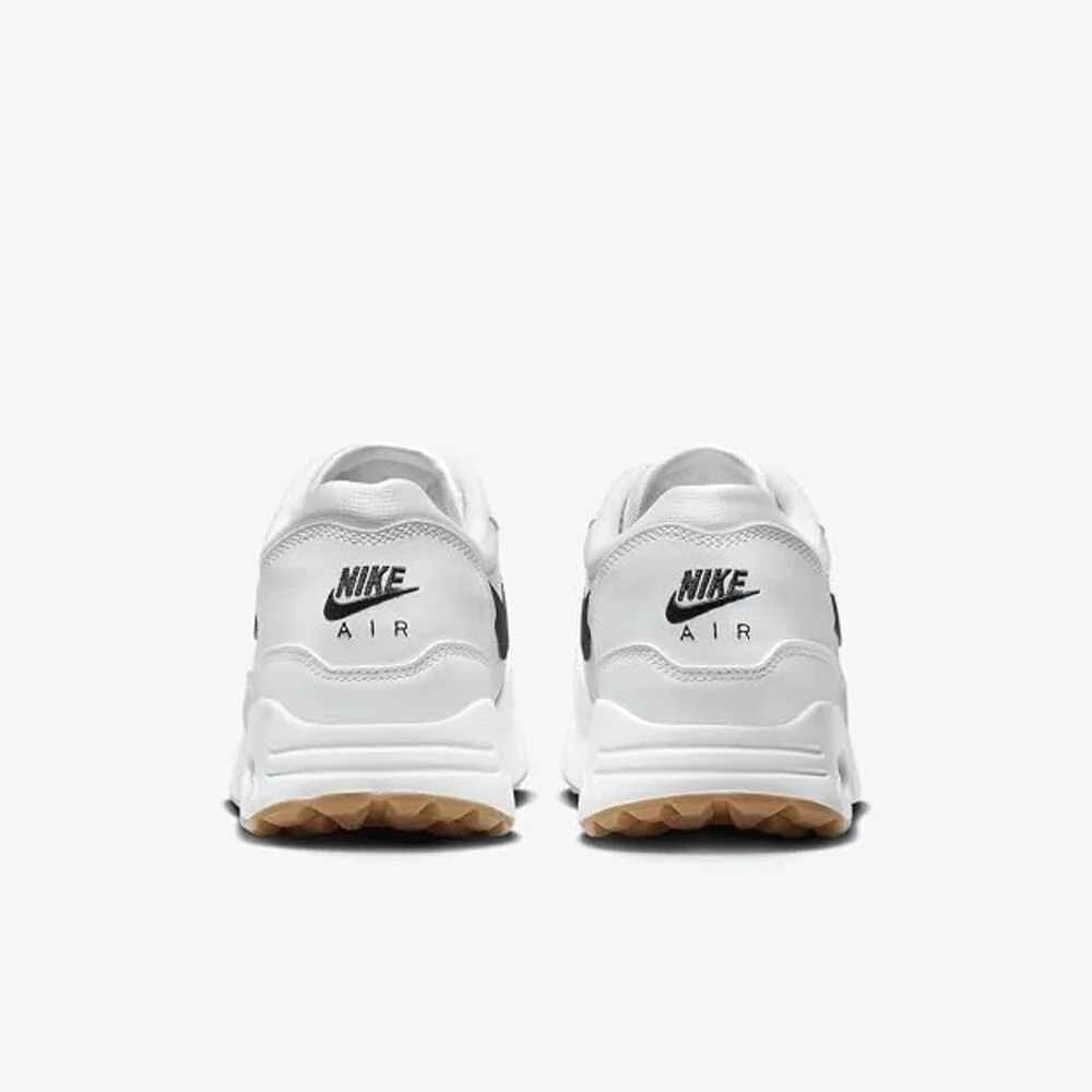 Nike Mens Air Max 1 '86 Og Golf SHOES White/Gum Medium Brown/Black SZ 9.5